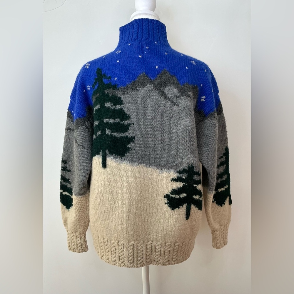 Vintage Lauren Ralph Lauren Hand Knit Wool Sweater - Picture 12 of 14